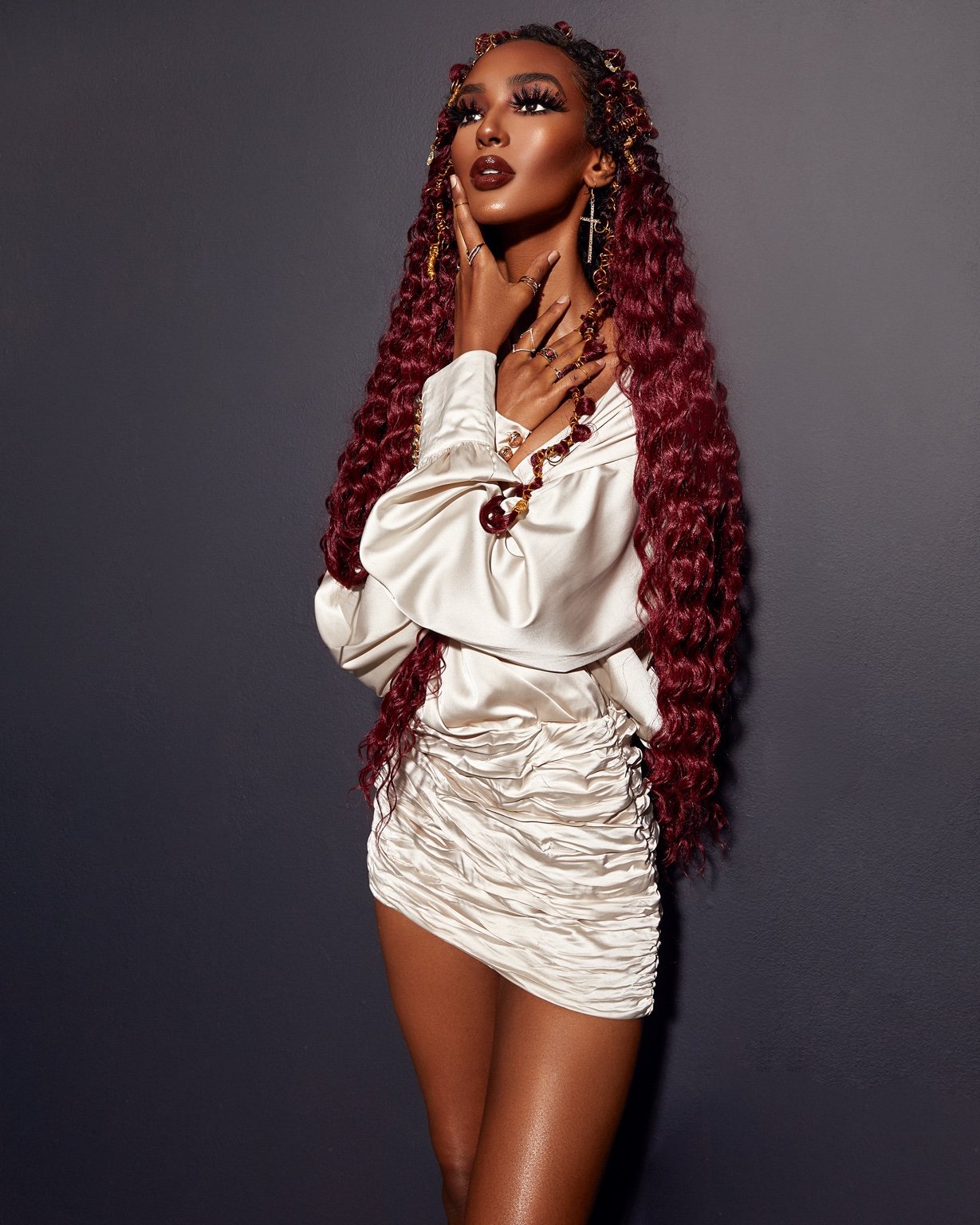 Hair portfolio look 3